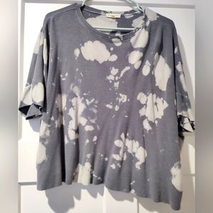 Gilded Intent Bleach Washed Boxy Tee Size Large NWOT